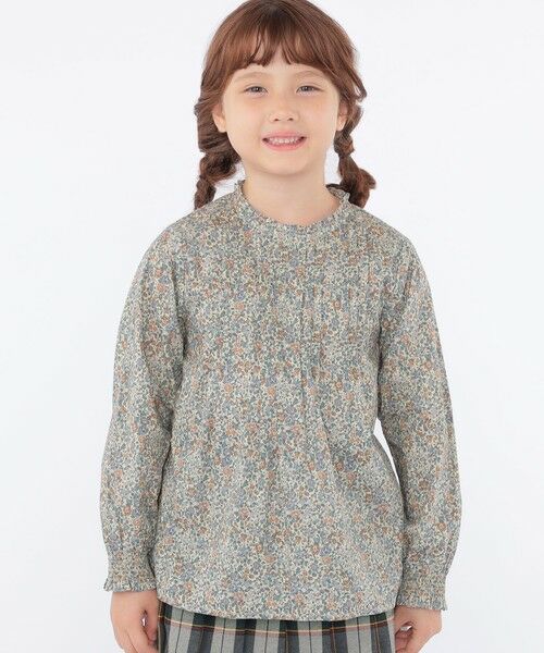 SHIPS / シップス シャツ・ブラウス | SHIPS KIDS:100〜130cm / リバティ 長袖 ブラウス | 詳細1