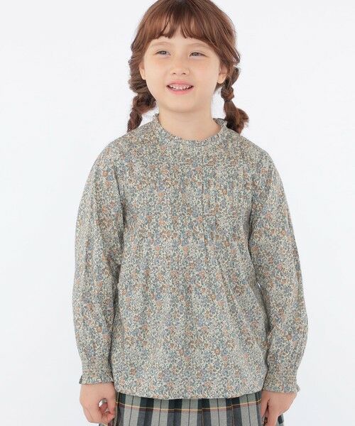 SHIPS / シップス シャツ・ブラウス | SHIPS KIDS:100〜130cm / リバティ 長袖 ブラウス | 詳細2