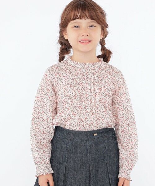 SHIPS / シップス シャツ・ブラウス | SHIPS KIDS:100〜130cm / リバティ 長袖 ブラウス | 詳細11