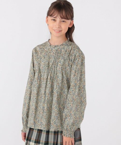 SHIPS / シップス シャツ・ブラウス | SHIPS KIDS:140〜150cm / リバティ 長袖 ブラウス | 詳細1