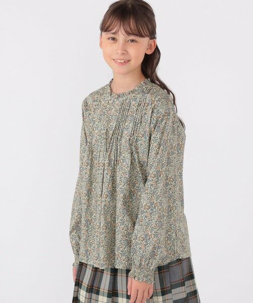 SHIPS / シップス シャツ・ブラウス | SHIPS KIDS:140〜150cm / リバティ 長袖 ブラウス | 詳細2