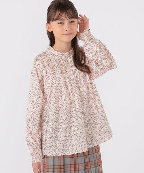 SHIPS / シップス シャツ・ブラウス | SHIPS KIDS:140〜150cm / リバティ 長袖 ブラウス | 詳細13
