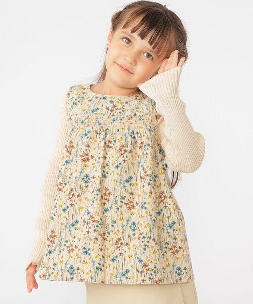 SHIPS / シップス シャツ・ブラウス | SHIPS KIDS:100〜130cm / コーデュロイ リブ レイヤード トップス | 詳細3
