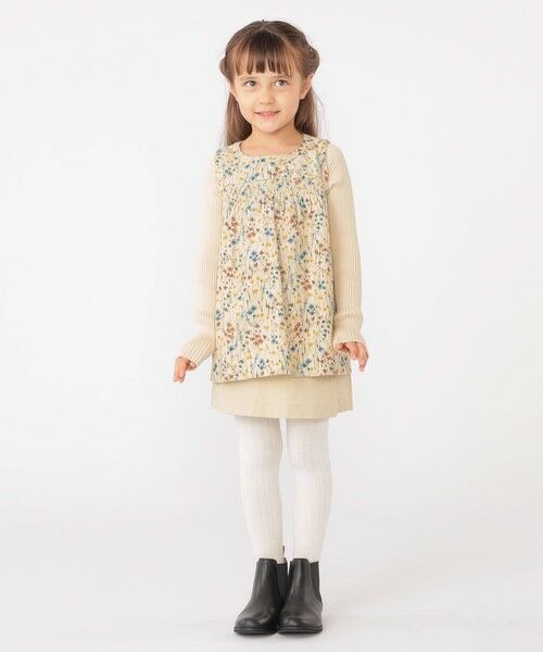 SHIPS / シップス シャツ・ブラウス | SHIPS KIDS:100〜130cm / コーデュロイ リブ レイヤード トップス | 詳細4