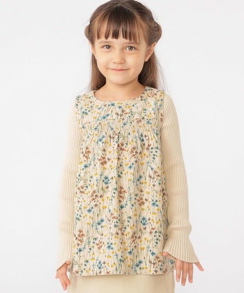 SHIPS / シップス シャツ・ブラウス | SHIPS KIDS:100〜130cm / コーデュロイ リブ レイヤード トップス | 詳細2