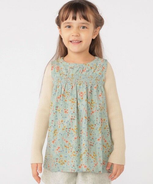 SHIPS / シップス シャツ・ブラウス | SHIPS KIDS:100〜130cm / コーデュロイ リブ レイヤード トップス | 詳細14