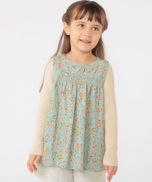 SHIPS / シップス シャツ・ブラウス | SHIPS KIDS:100〜130cm / コーデュロイ リブ レイヤード トップス | 詳細16