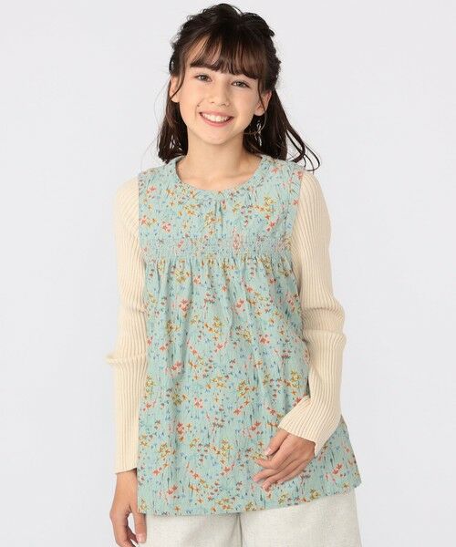 SHIPS / シップス シャツ・ブラウス | SHIPS KIDS:140〜150cm / コーデュロイ リブ レイヤード トップス | 詳細16