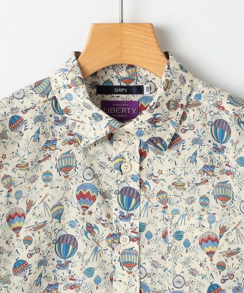 SHIPS / シップス シャツ・ブラウス | SHIPS KIDS:100〜130cm / リバティ プリント 長袖 シャツ | 詳細10
