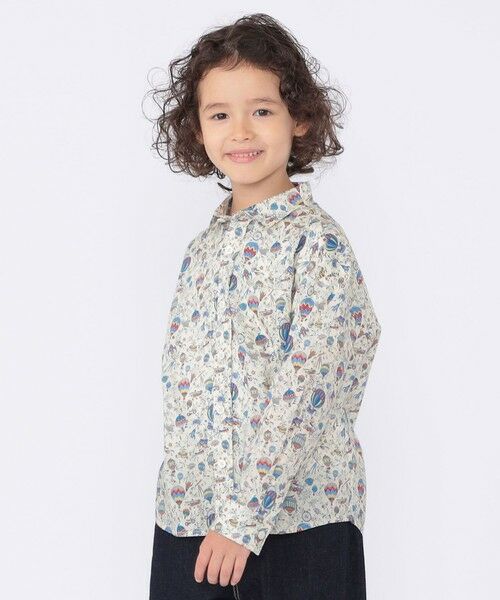SHIPS / シップス シャツ・ブラウス | SHIPS KIDS:100〜130cm / リバティ プリント 長袖 シャツ | 詳細4