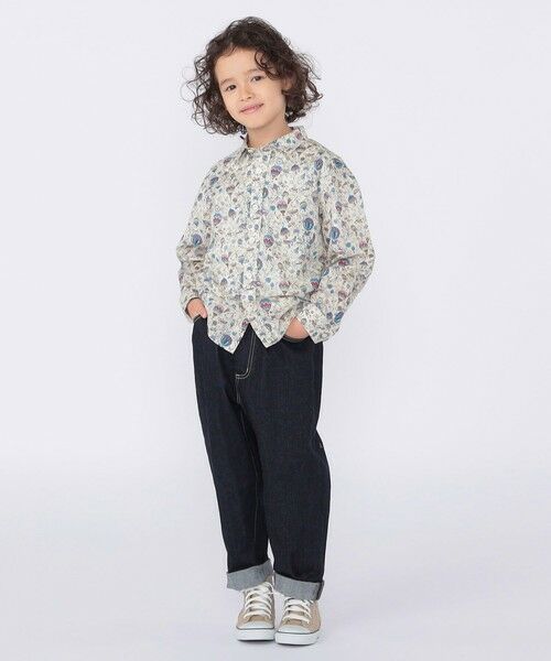 SHIPS / シップス シャツ・ブラウス | SHIPS KIDS:100〜130cm / リバティ プリント 長袖 シャツ | 詳細5