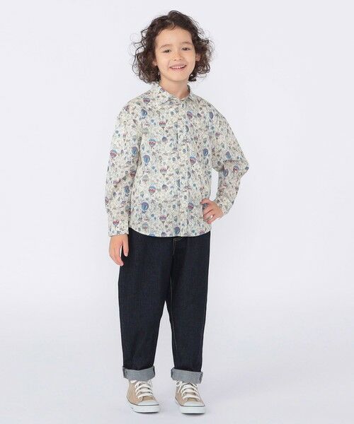 SHIPS / シップス シャツ・ブラウス | SHIPS KIDS:100〜130cm / リバティ プリント 長袖 シャツ | 詳細7