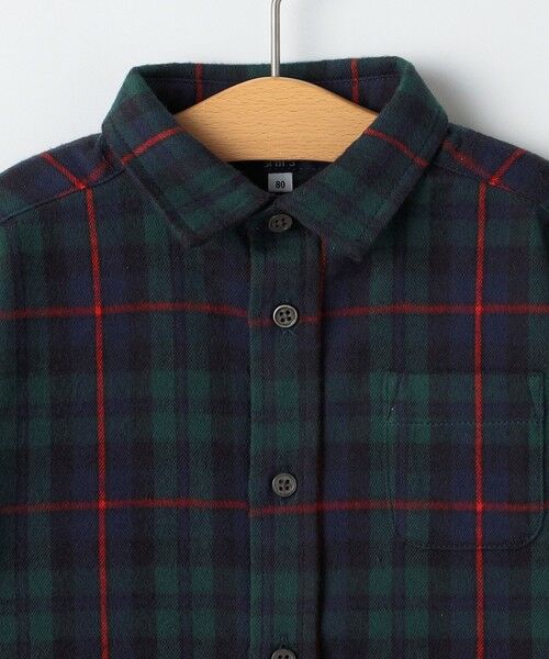 SHIPS / シップス シャツ・ブラウス | SHIPS KIDS:80〜90cm / ネル チェック シャツ | 詳細2