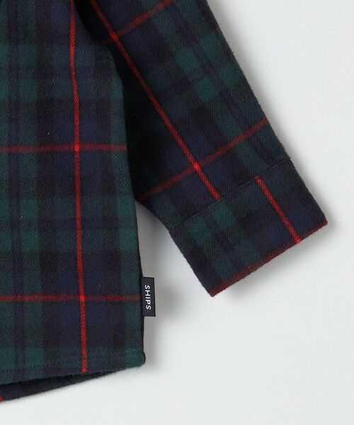 SHIPS / シップス シャツ・ブラウス | SHIPS KIDS:80〜90cm / ネル チェック シャツ | 詳細3