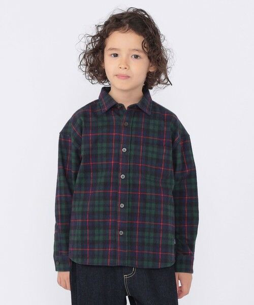 SHIPS / シップス シャツ・ブラウス | SHIPS KIDS:100〜130cm / ネル チェック シャツ | 詳細3