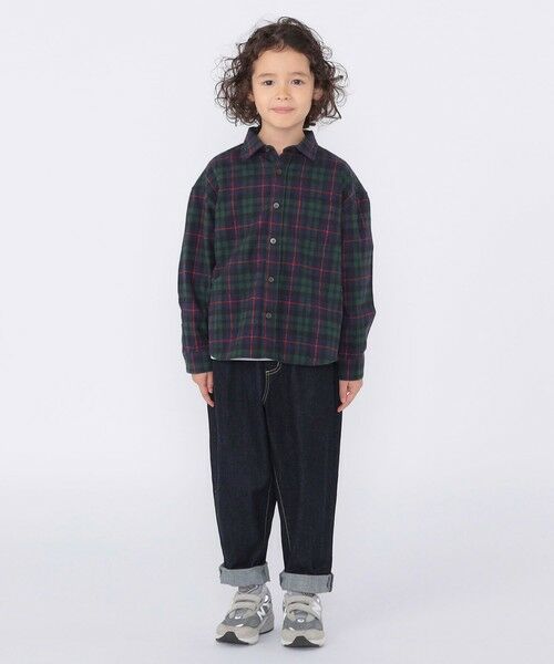 SHIPS / シップス シャツ・ブラウス | SHIPS KIDS:100〜130cm / ネル チェック シャツ | 詳細9