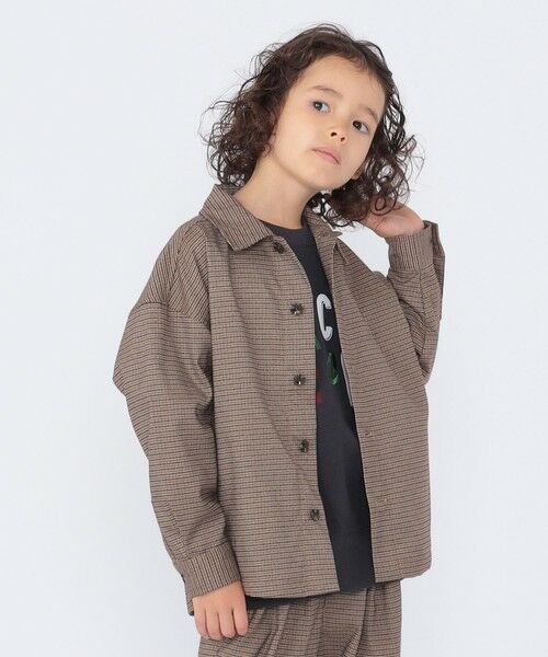 SHIPS / シップス シャツ・ブラウス | SHIPS KIDS:100〜130cm / 千鳥柄 チェック シャツ アウター | 詳細2