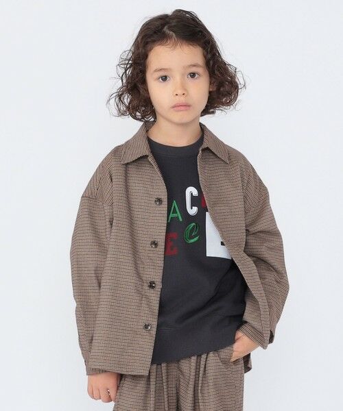 SHIPS / シップス シャツ・ブラウス | SHIPS KIDS:100〜130cm / 千鳥柄 チェック シャツ アウター | 詳細4