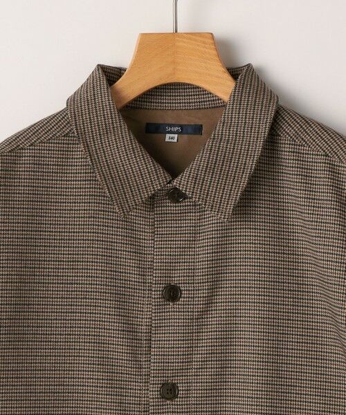 SHIPS / シップス シャツ・ブラウス | SHIPS KIDS:140〜160cm / 千鳥柄 チェック シャツ アウター | 詳細2