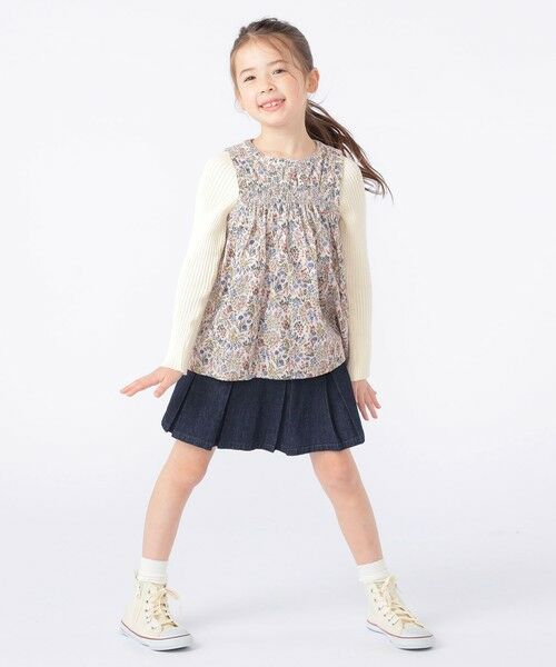 SHIPS / シップス シャツ・ブラウス | SHIPS KIDS:100〜130cm / コーデュロイ リブ レイヤード トップス | 詳細4