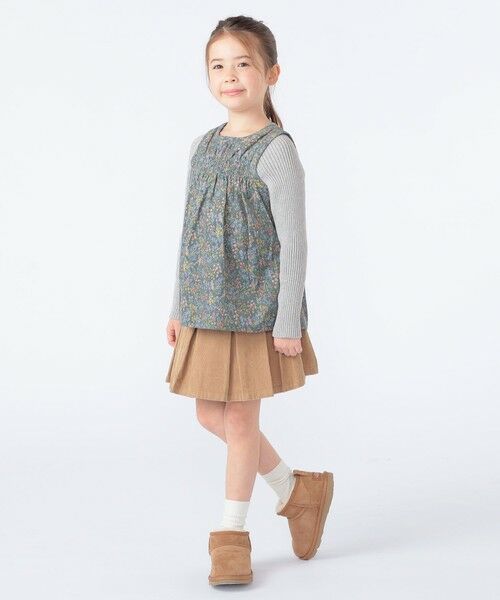 SHIPS / シップス シャツ・ブラウス | SHIPS KIDS:100〜130cm / コーデュロイ リブ レイヤード トップス | 詳細12