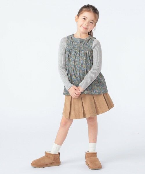 SHIPS / シップス シャツ・ブラウス | SHIPS KIDS:100〜130cm / コーデュロイ リブ レイヤード トップス | 詳細14