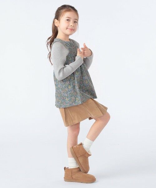 SHIPS / シップス シャツ・ブラウス | SHIPS KIDS:100〜130cm / コーデュロイ リブ レイヤード トップス | 詳細15