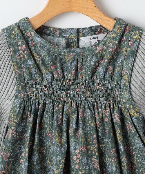 SHIPS / シップス シャツ・ブラウス | SHIPS KIDS:100〜130cm / コーデュロイ リブ レイヤード トップス | 詳細18