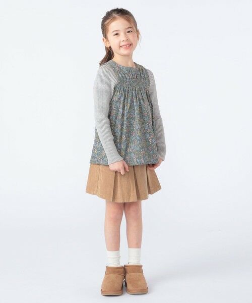 SHIPS / シップス シャツ・ブラウス | SHIPS KIDS:100〜130cm / コーデュロイ リブ レイヤード トップス | 詳細11