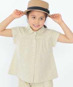 SHIPS / シップス シャツ・ブラウス | SHIPS KIDS:100〜130cm / ワイド 半袖 シャツ