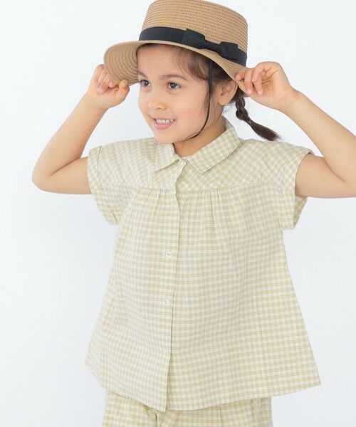 SHIPS / シップス シャツ・ブラウス | SHIPS KIDS:100〜130cm / ワイド 半袖 シャツ | 詳細2