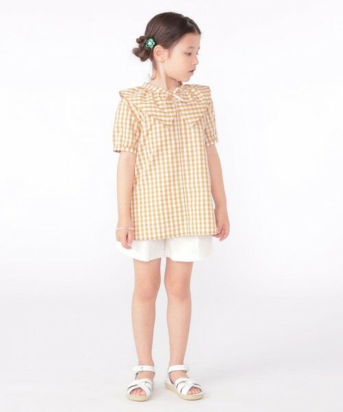 SHIPS / シップス シャツ・ブラウス | SHIPS KIDS:100〜130cm / ギンガムチェック 半袖 ブラウス | 詳細17