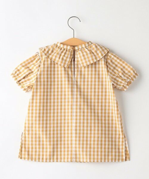 SHIPS / シップス シャツ・ブラウス | SHIPS KIDS:100〜130cm / ギンガムチェック 半袖 ブラウス | 詳細25