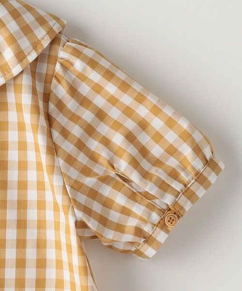 SHIPS / シップス シャツ・ブラウス | SHIPS KIDS:100〜130cm / ギンガムチェック 半袖 ブラウス | 詳細28
