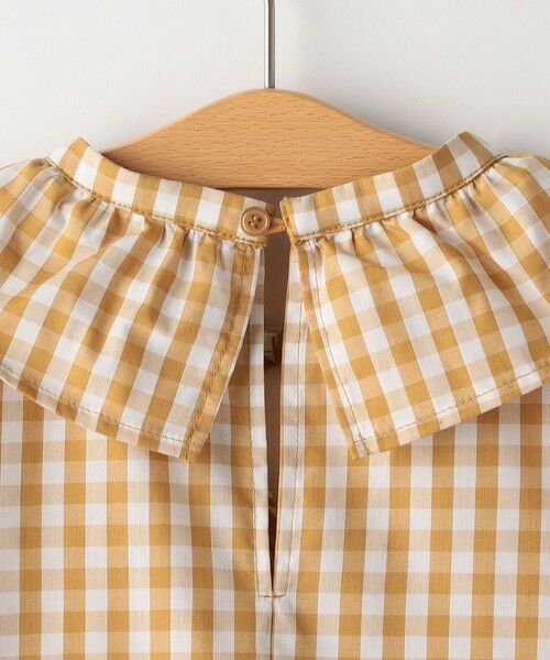 SHIPS / シップス シャツ・ブラウス | SHIPS KIDS:100〜130cm / ギンガムチェック 半袖 ブラウス | 詳細30