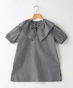 SHIPS / シップス シャツ・ブラウス | SHIPS KIDS:140〜150cm / ギンガムチェック 半袖 ブラウス