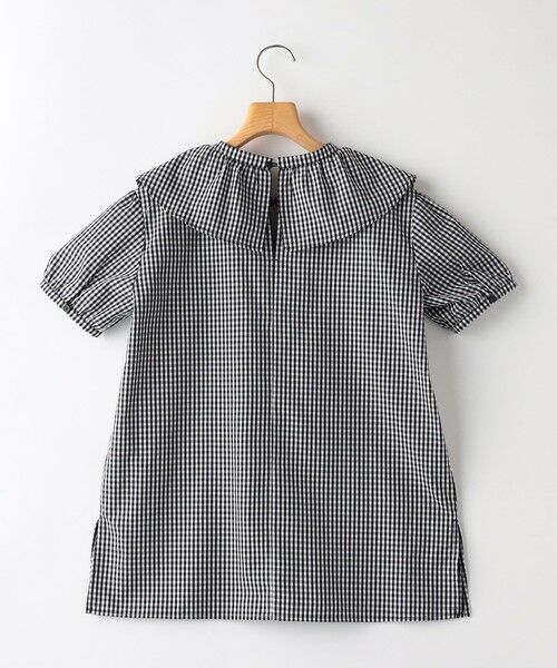 SHIPS / シップス シャツ・ブラウス | SHIPS KIDS:140〜150cm / ギンガムチェック 半袖 ブラウス | 詳細1