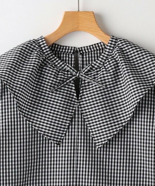 SHIPS / シップス シャツ・ブラウス | SHIPS KIDS:140〜150cm / ギンガムチェック 半袖 ブラウス | 詳細2