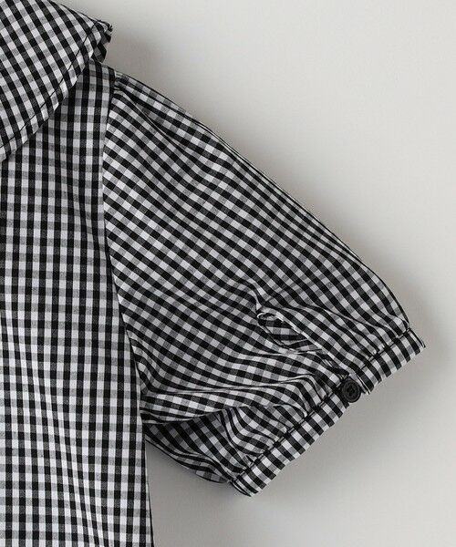 SHIPS / シップス シャツ・ブラウス | SHIPS KIDS:140〜150cm / ギンガムチェック 半袖 ブラウス | 詳細4