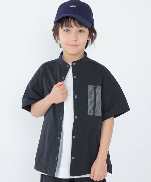 SHIPS / シップス シャツ・ブラウス | SHIPS KIDS:100〜130cm /〈UVカット/吸水速乾〉ナイロン ドライ シャツ | 詳細9