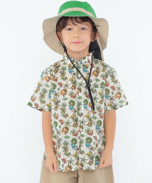 SHIPS / シップス シャツ・ブラウス | SHIPS KIDS:100〜130cm / リバティ プリント 半袖 シャツ | 詳細2