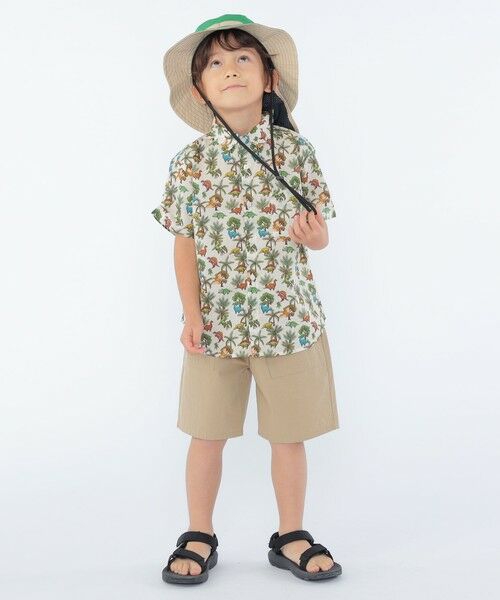 SHIPS / シップス シャツ・ブラウス | SHIPS KIDS:100〜130cm / リバティ プリント 半袖 シャツ | 詳細9