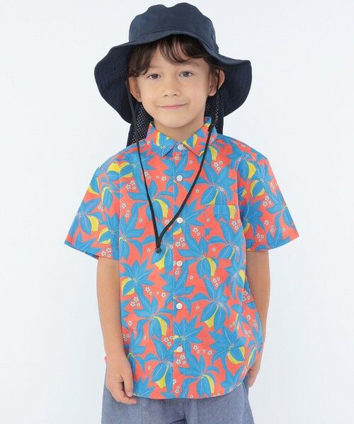 SHIPS / シップス シャツ・ブラウス | SHIPS KIDS:100〜130cm / リバティ プリント 半袖 シャツ | 詳細16