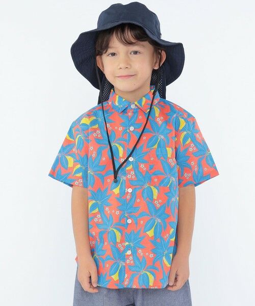 SHIPS / シップス シャツ・ブラウス | SHIPS KIDS:100〜130cm / リバティ プリント 半袖 シャツ | 詳細17