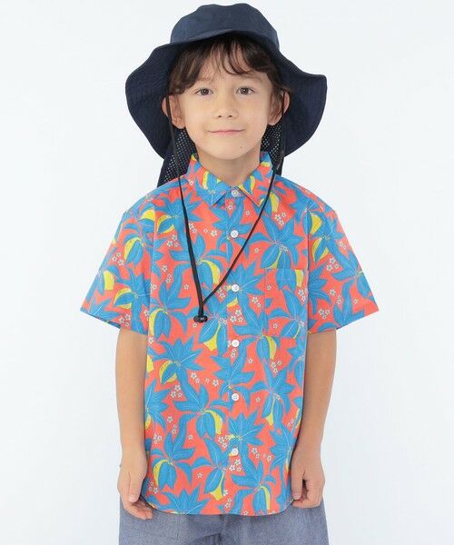 SHIPS / シップス シャツ・ブラウス | SHIPS KIDS:100〜130cm / リバティ プリント 半袖 シャツ | 詳細18