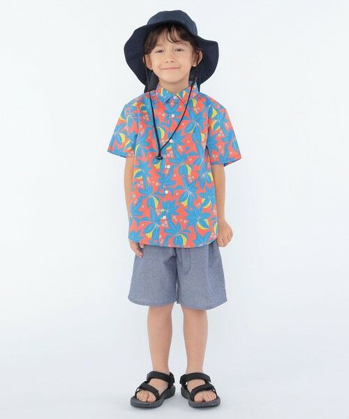 SHIPS / シップス シャツ・ブラウス | SHIPS KIDS:100〜130cm / リバティ プリント 半袖 シャツ | 詳細21