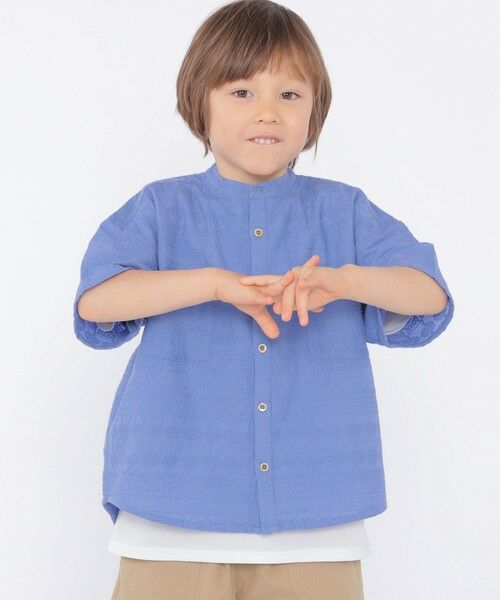 SHIPS / シップス シャツ・ブラウス | SHIPS KIDS:100〜130cm /エンブロイダリー シャツ | 詳細1