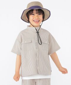 SHIPS / シップス シャツ・ブラウス | SHIPS KIDS:100〜130cm /〈UVカット/吸水速乾〉ドライタッチ ストライプ シャツ