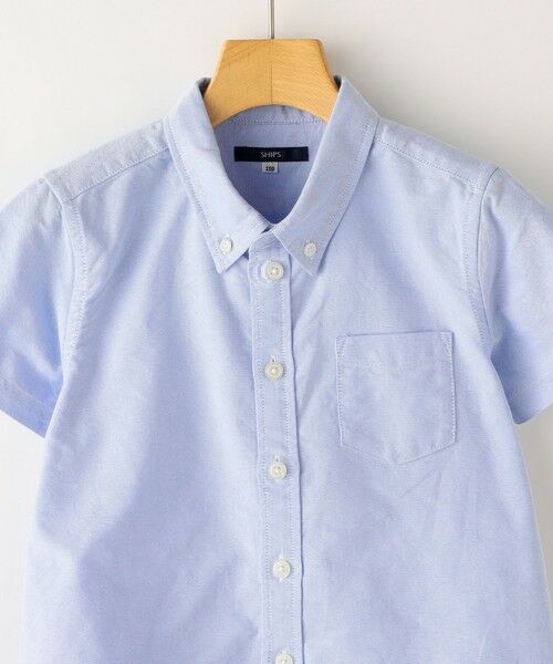 SHIPS / シップス シャツ・ブラウス | SHIPS KIDS:オックスフォード ボタンダウン 半袖 シャツ(100〜130cm) | 詳細3