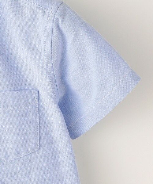 SHIPS / シップス シャツ・ブラウス | SHIPS KIDS:オックスフォード ボタンダウン 半袖 シャツ(100〜130cm) | 詳細4